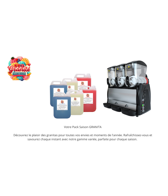 Offre Pack machine Granita