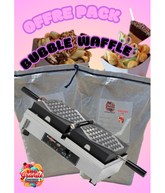 offre pack bubble waffle