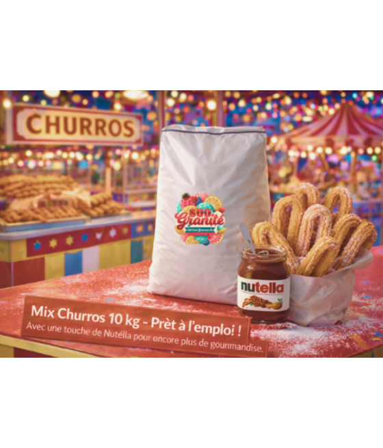 Poudre pour pâte à churros professionnelle en sac de 10 kg