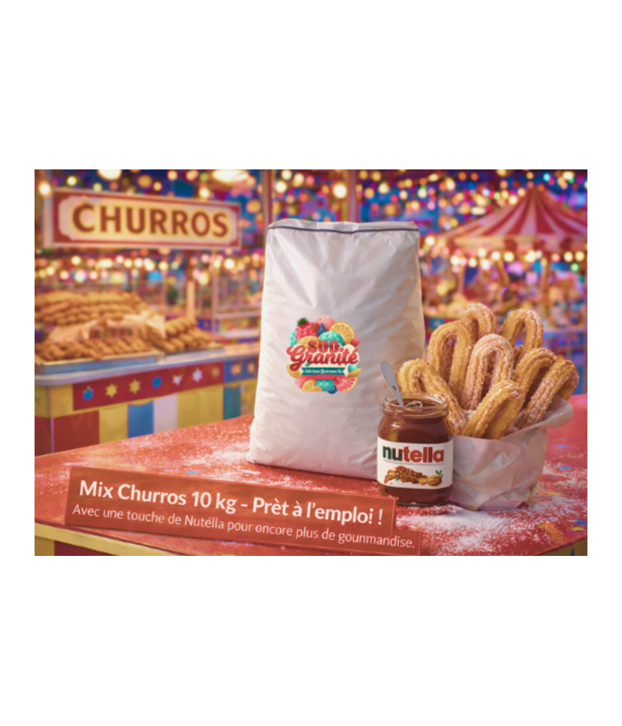 Poudre pour pâte à churros professionnelle en sac de 10 kg